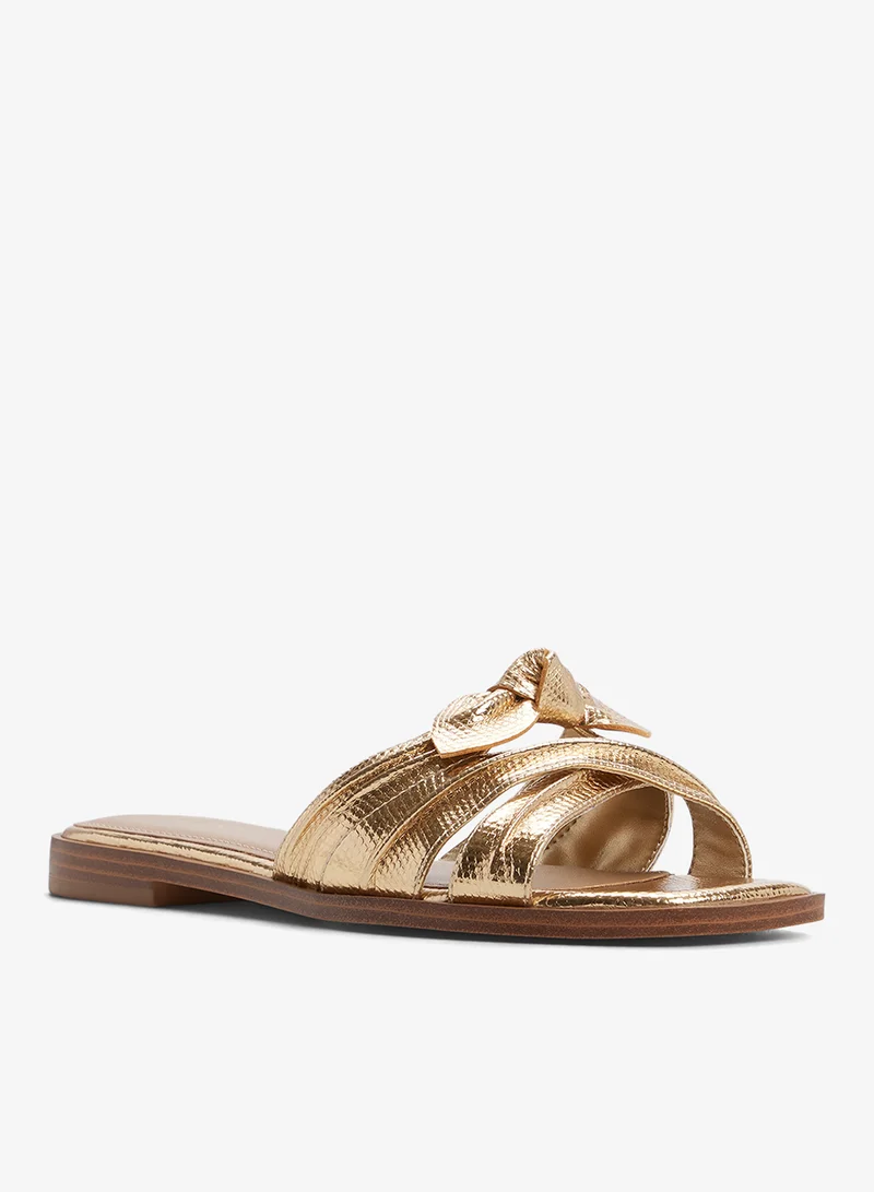 ALDO  Sunbeam Single Strap Flat Sandals for Women | Best Price UAE